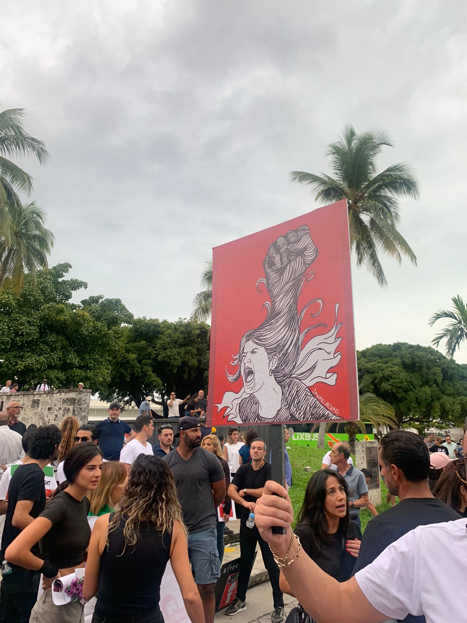 Miami Protest Draws Large Crowd and News Attention